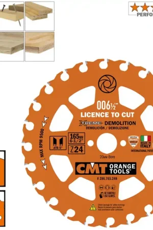 Lame circulaire carbure DEMOLITION - Ø160 x 20mm - 24 Dents Bon Plan