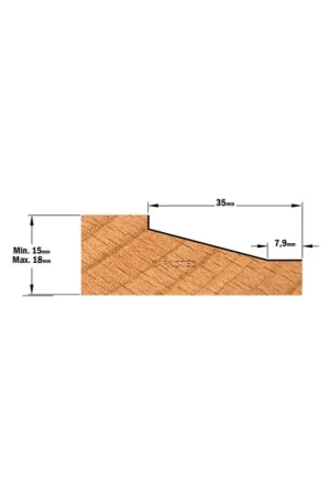 Acheter Direct Fraise carbure à plate bande queue de 12 mm - CMT 990.502.11