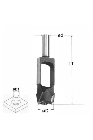 Achat Immédiat Mèche à bouchonner diamètre 60mm