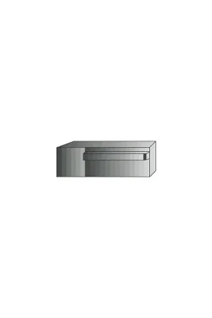 Achat Immédiat Jeu de 2 Couteaux Rainure épaisseur 16 mm - Longueur 60mm