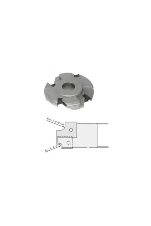 Expédition Rapide Porte-outils 1/4 de rond multi rayons (2, 3, 4, 5, 6, 7, 8, 9 et 10mm)