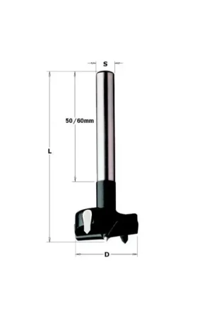 Acheter Direct Mèche à façonner carbure CMT - Diamètre 24 mm - Longueur 90 mm