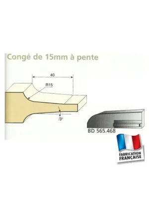 Bon Marché Jeu de 2 Couteaux Plates bandes CONGE 15mm - Travail par dessous - Le ravageur BD565468