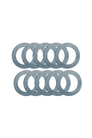 Jeu de 10 bagues de toupie 1/10 à 1mm Alésage 30 mm Haute Qualité