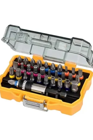 Pas Cher Coffret d'embout de vissage Dewalt - 32 pièces