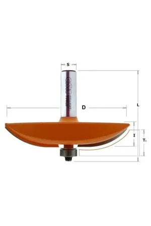 Acheter Direct Fraise carbure à plate bande queue de 12 mm - CMT 990.507.11