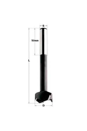 Acheter Direct Mèche à façonner carbure CMT - Diamètre 15 mm - Longueur 120 mm - Queue de 13mm
