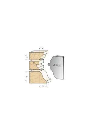 Acheter Direct JEU DE 2 FERS ZAK531059 HAUTEUR 50MM