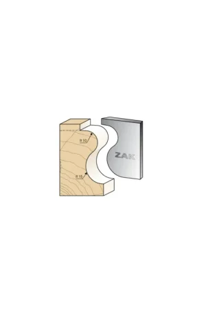 Top Vente JEU DE 2 FERS ZAK531040 HAUTEUR 50MM