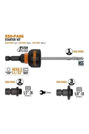 Starter Kit PUSH&LOCK Meilleure Vente