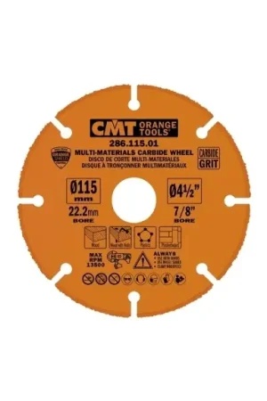 Vente Directe Disque carbure multi-matériaux pour meuleuse