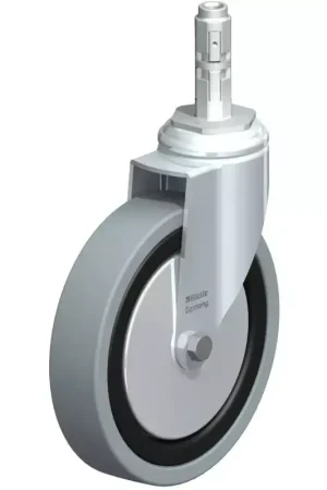 Achat Immédiat Blickle - Roulette Pivotante 200Kg en Caoutchouc