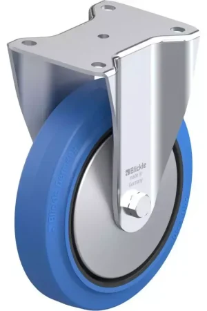 Achat Immédiat Blickle - Roulette Fixe 60Kg en Caoutchouc