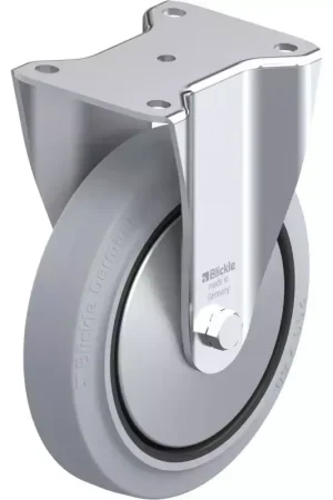 Achat Immédiat Blickle - Roulette Fixe 60Kg en Caoutchouc