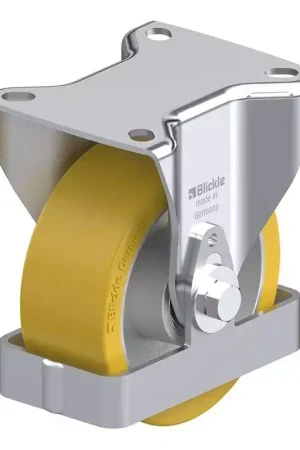 Achat Immédiat Blickle - Roulette Fixe 120Kg en Polyuréthane