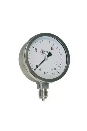 Achat Immédiat CITEC - Mano inox re-étalonable, sec -1+5 bar