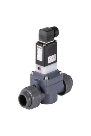 Acheter Direct BURKERT - Electrovanne 2/2 NF pour fluide agressif - Raccord 32 mm A COLLER