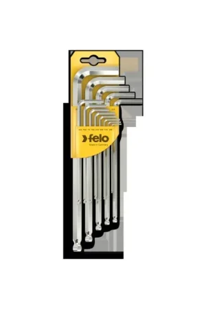 Clé mâle 13-pcs. Jeu pouce tête sphérique long. .050" à 3/8" long mm Seulement Aujourd'hui