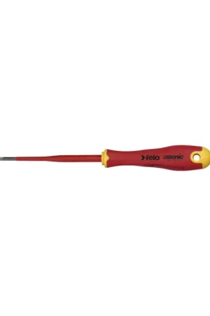Certifié Tournevis plat Ergonic VDE E-slim SL 3,5 x 0,8 longueur 205 mm