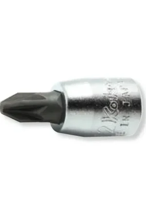 Achat Immédiat Douille avec embout pozidriv PZ.3 CF1/4" long. 28 mm