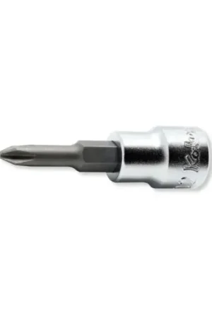 Marque Douille avec embout phillips PH2 CF3/8" long. 60 mm