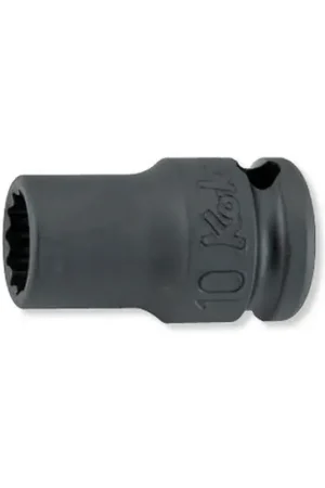 Vente Flash Douille impact parois fines 12 pans 23 mm CF3/8" long. 32 mm