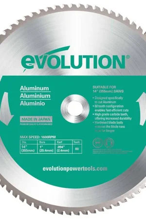 Achetez Aujourd'hui Lame de scie Spécial coupe Aluminium 355 mm - 80 dents