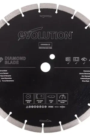 Soldes Lame Diamant 300 mm D300SEG-CS - Evolution – Alésage 22,2 mm