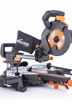 Populaire Scie à onglet électrique 210mm Evolution R210SMS-300+ avec lame multi-matériaux TCT