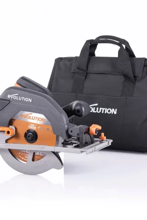 Scie circulaire 185mm Evolution R185CCSX+ avec lame multi-matériaux TCT et sac de transport Achat Immédiat