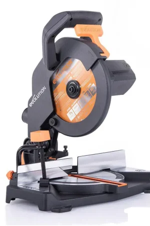 Scie à onglet 210mm Evolution R210CMS avec lame multi-matériaux TCT Réduction
