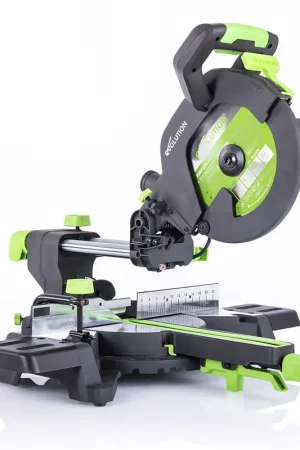 Scie à onglet électrique 255mm Evolution F255SMS avec lame multi-matériaux TCT Commander Vite