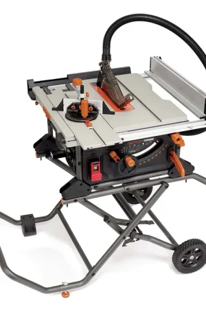 Super Prix Pack Evolution : Scie sur table R255TBL+ 255mm 1800W avec lame multi-matériaux TCT+ Support roulant pliable